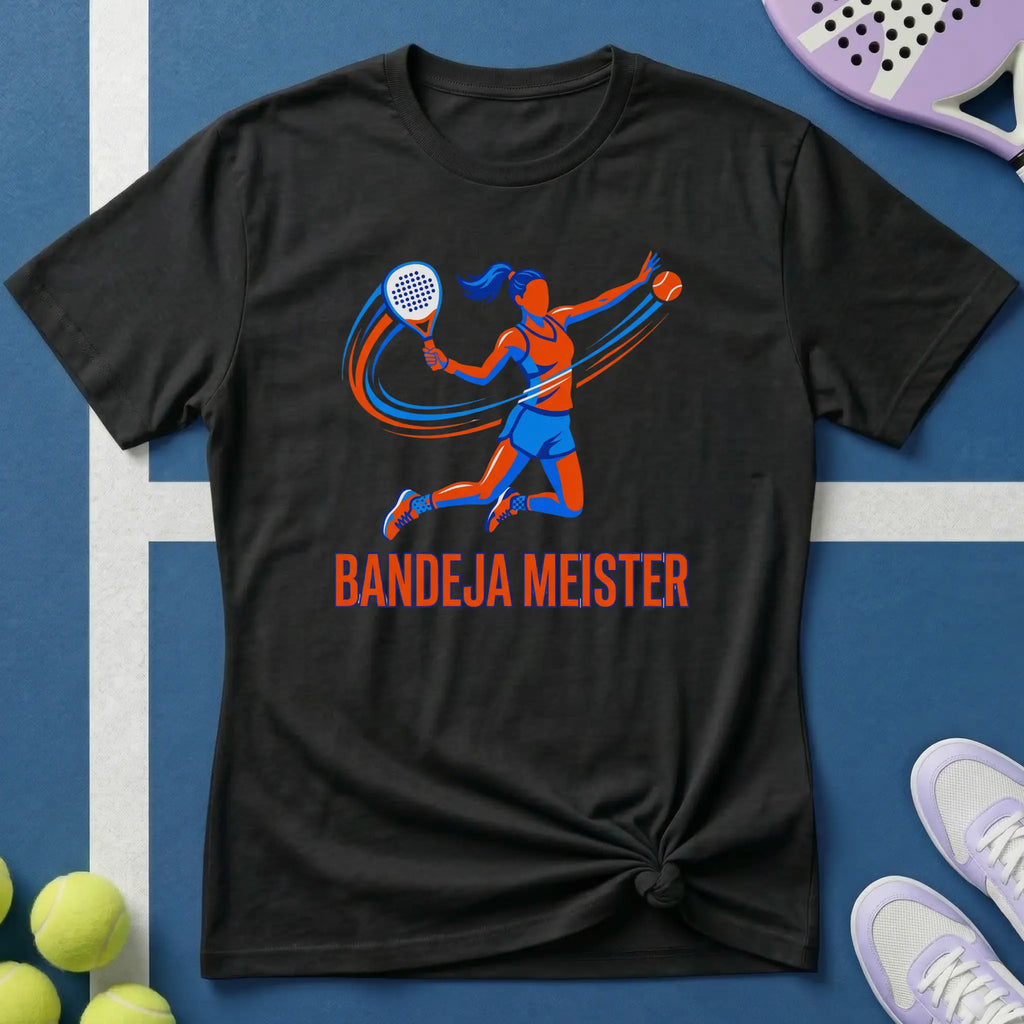 Bandeja Meister Pop Art Spielerin T-Shirt