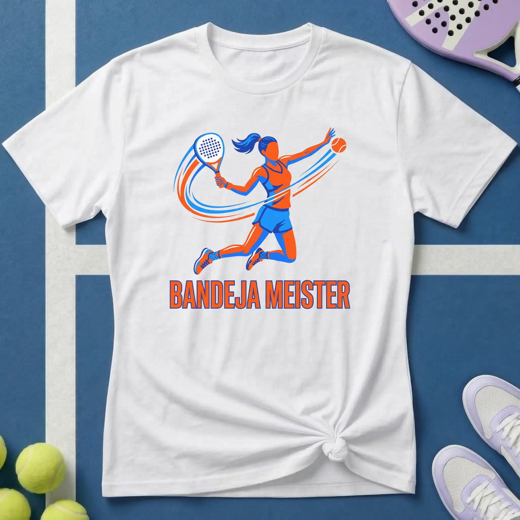Bandeja Meister Pop Art Spielerin T-Shirt