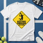 Achtung Smash Gefahr Padel T-Shirt