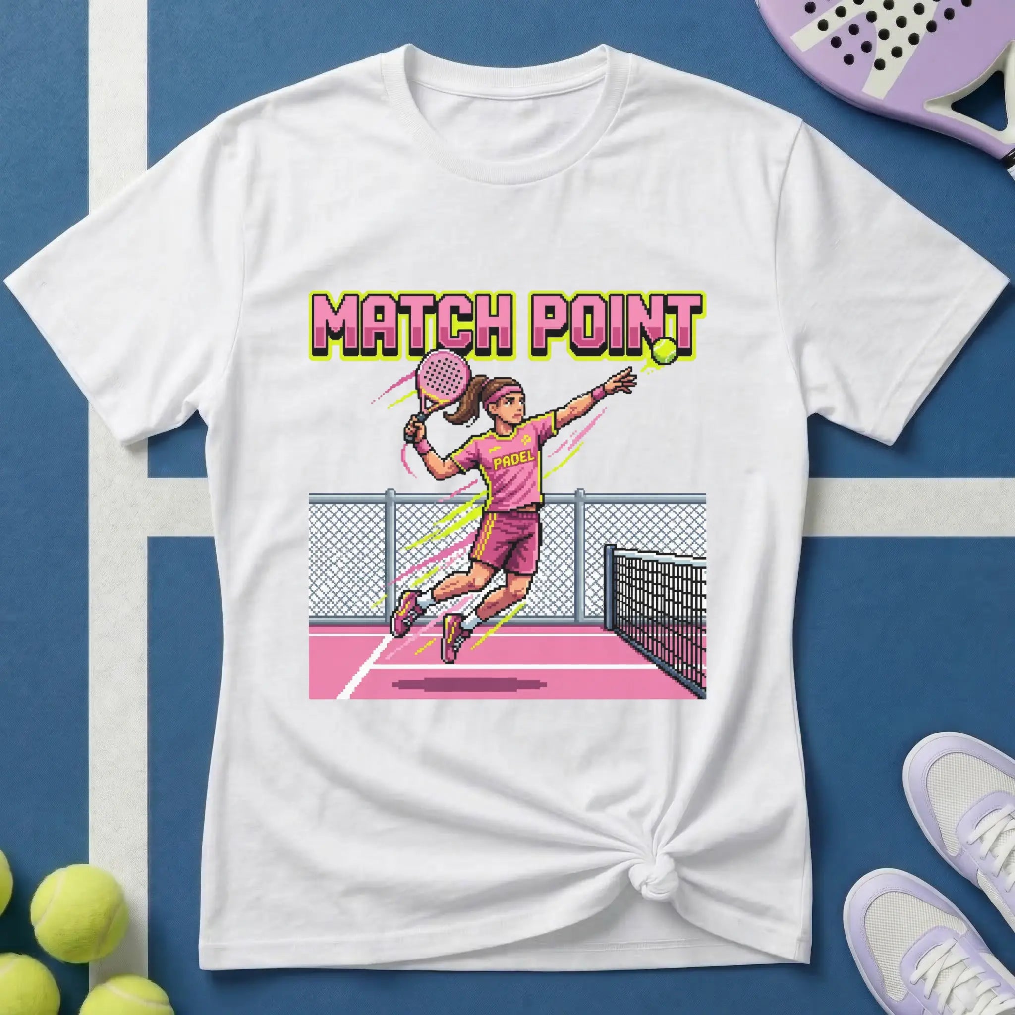 Match Point Padel Spielerin T-Shirt