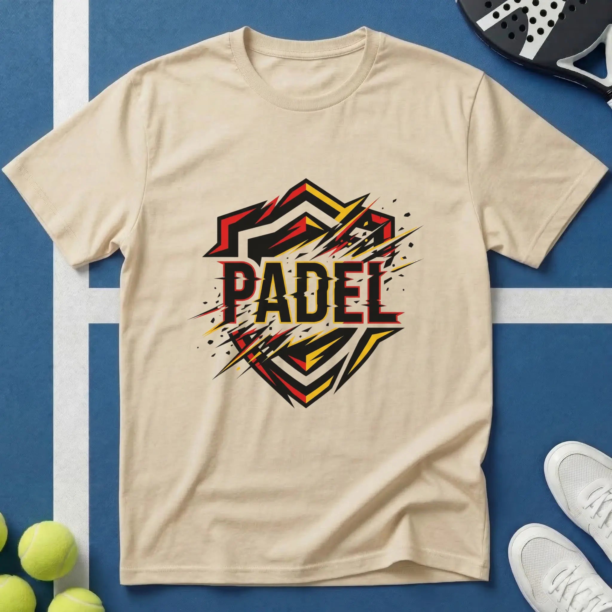 Padel Deutsches Wappenschild T-Shirt