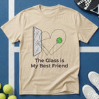 Padel the glass is my best friend T-Shirt