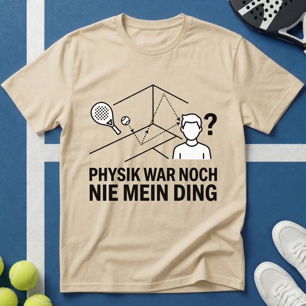 Padel Physik Niete T-Shirt