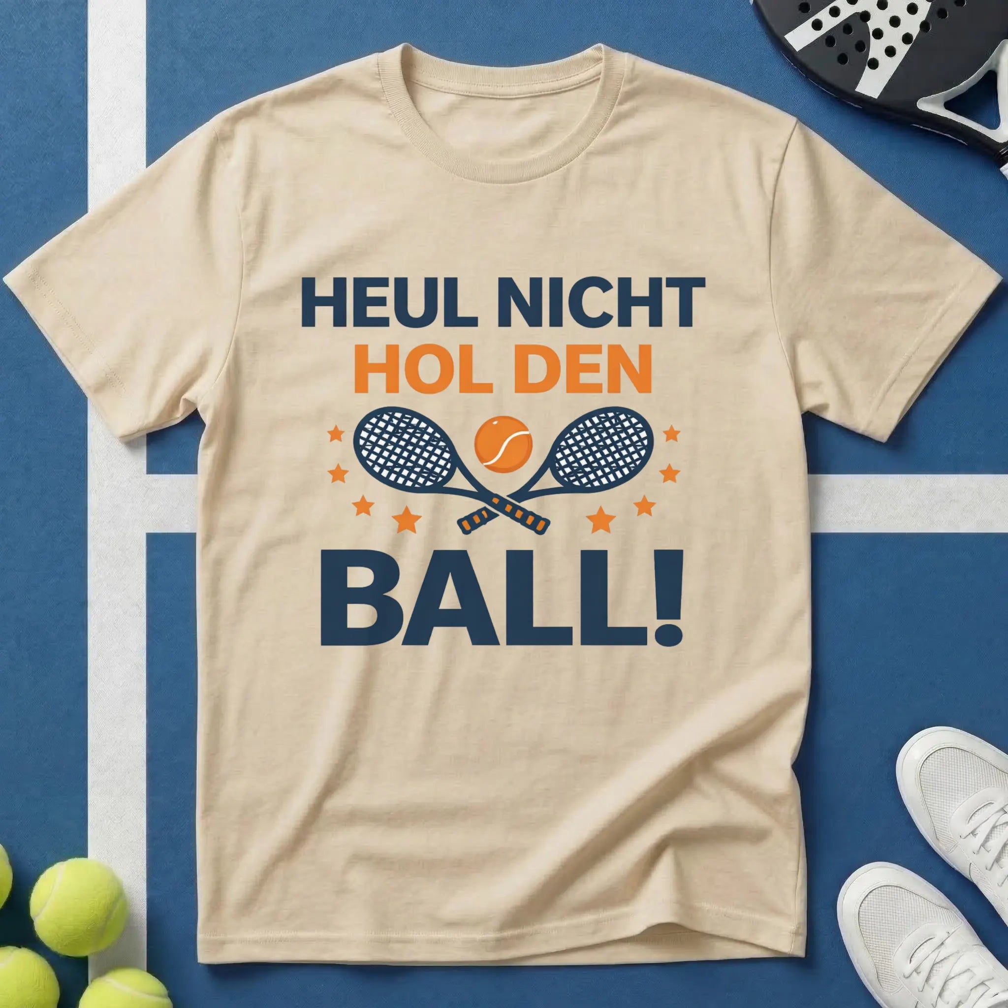 Padel heul nicht hol den Ball T-Shirt