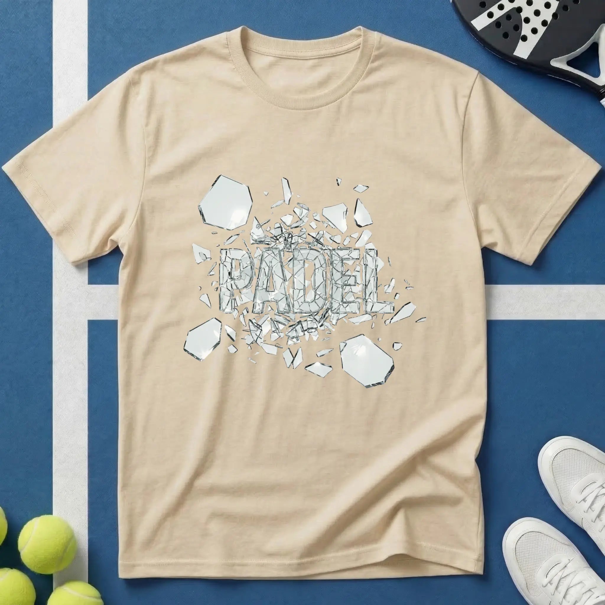Padel Glassplitter T-Shirt