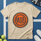 Padel Sägeblatt Emblem T-Shirt