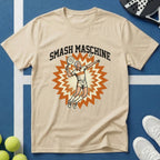 Smash Maschine Retro Vintage Padel T-Shirt