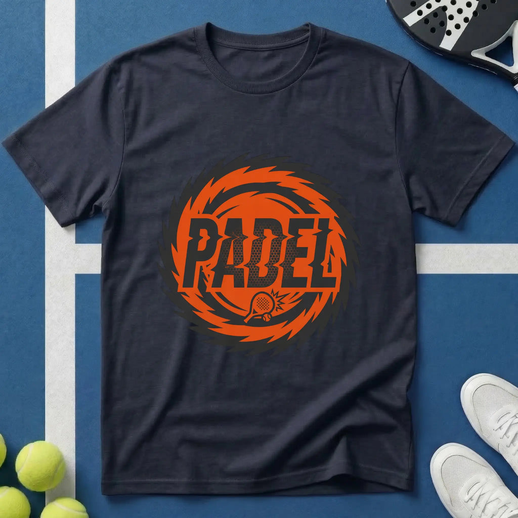 Padel Sägeblatt Emblem T-Shirt