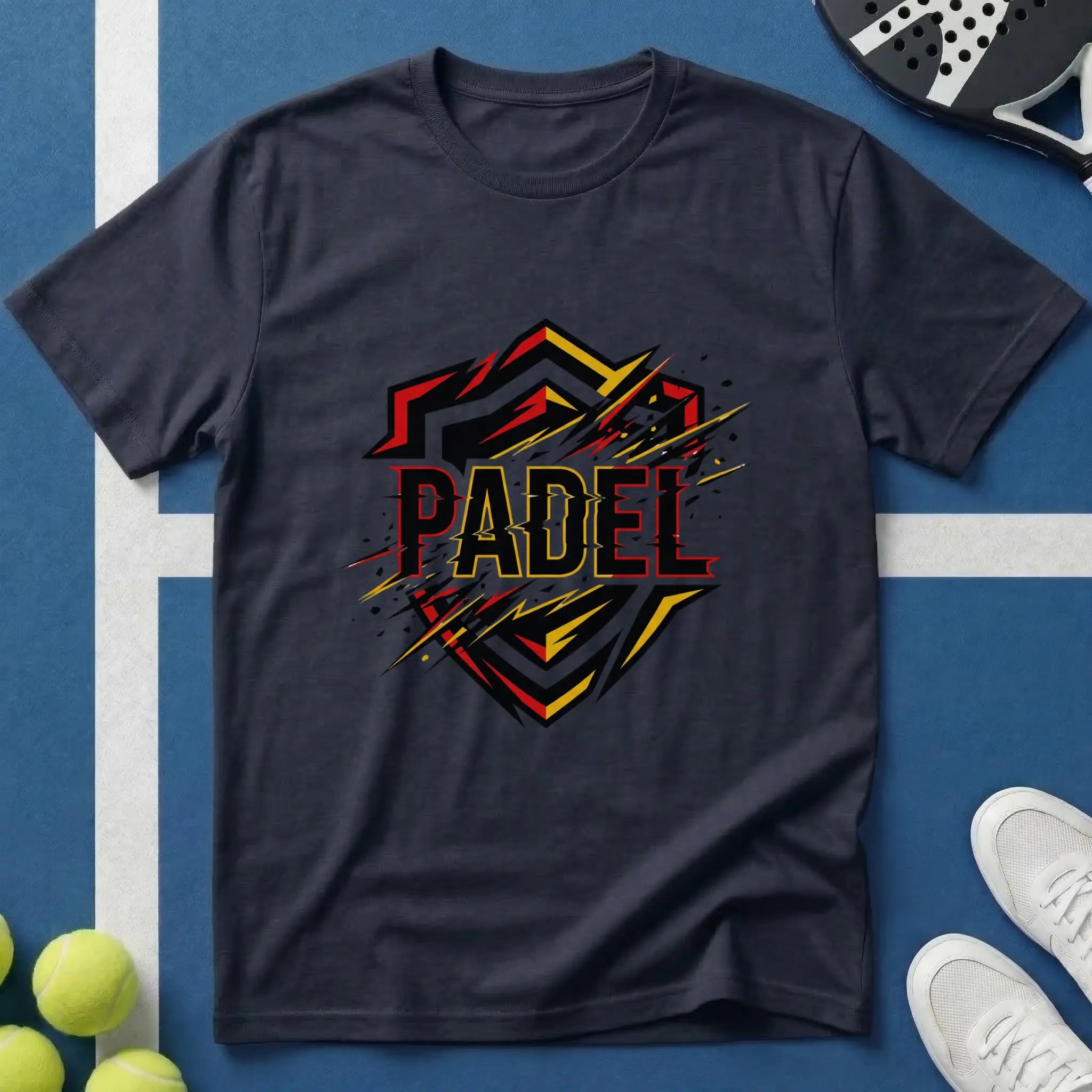 Padel Deutsches Wappenschild T-Shirt