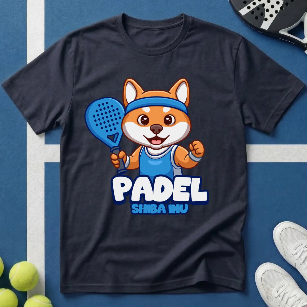 Padel Shiba Inu T-Shirt