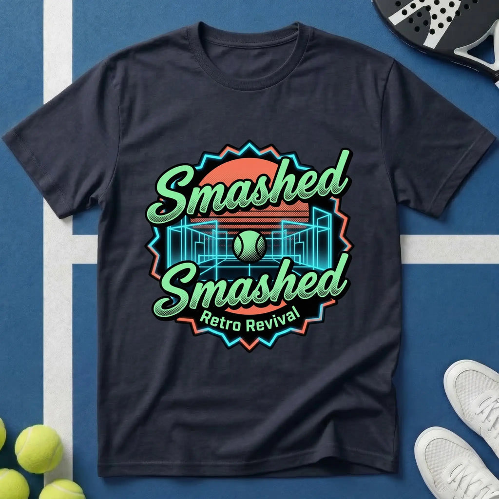 Padel Smashed Retro Revival T-Shirt