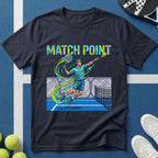 Match Point Padel Spieler Smash T-Shirt