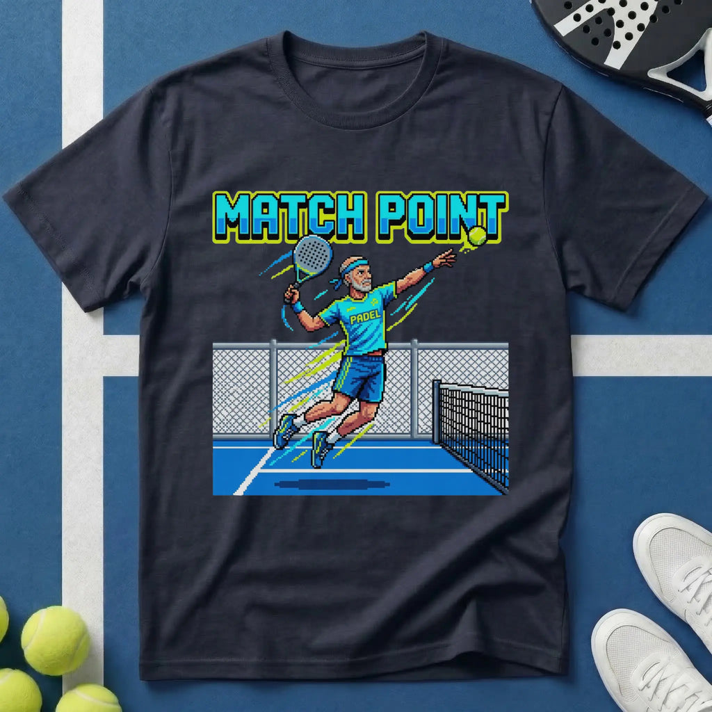 Padel Match Point Spieler T-Shirt