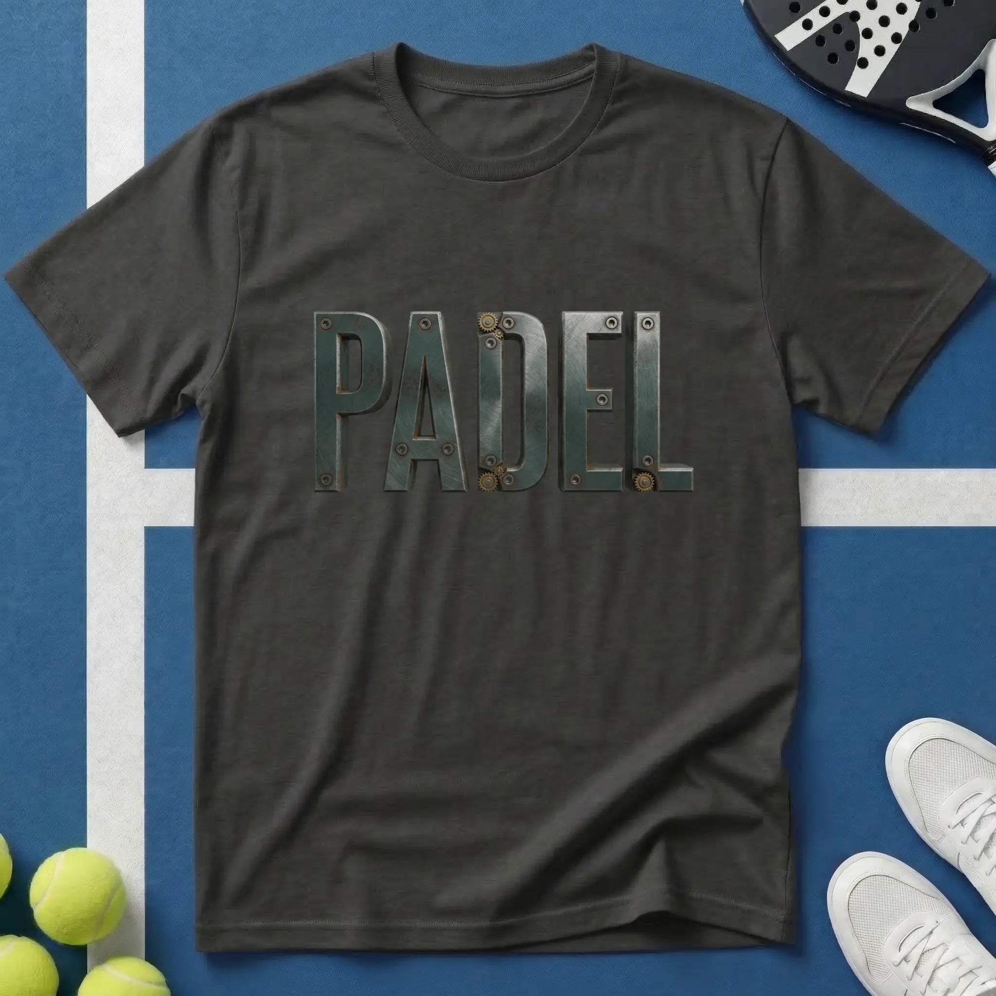 Padel 3D Metall T-Shirt