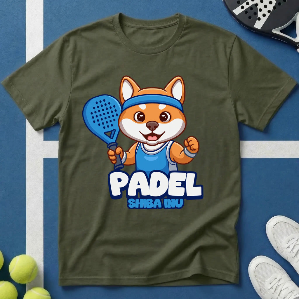 Padel Shiba Inu T-Shirt