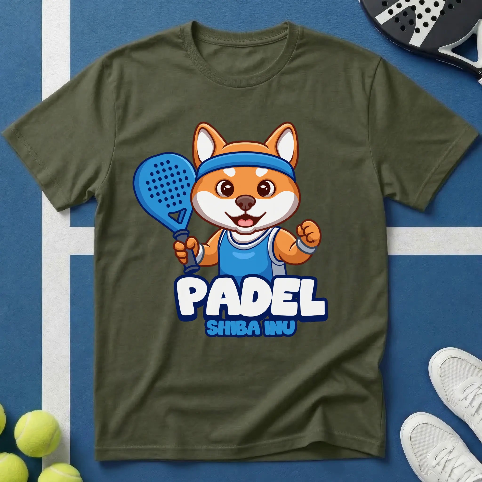Padel Shiba Inu T-Shirt