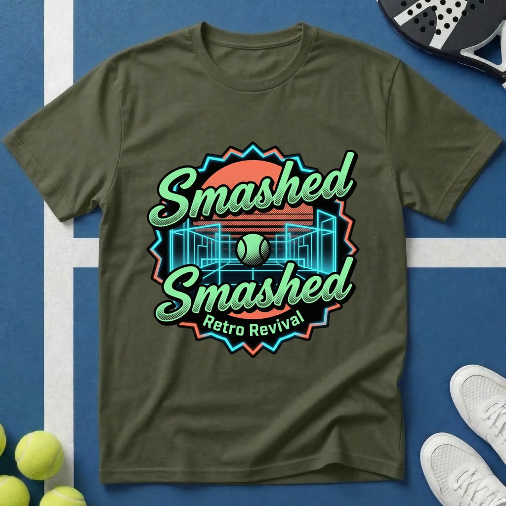 Padel Smashed Retro Revival T-Shirt