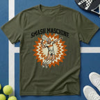 Smash Maschine Retro Vintage Padel T-Shirt