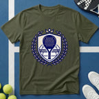 Königliches Padel Wappen mit Krone 2 T-Shirt