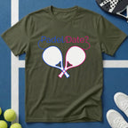 Padel Date mit Schlägern T-Shirt