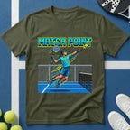 Match Point Comic Style Padel T-Shirt