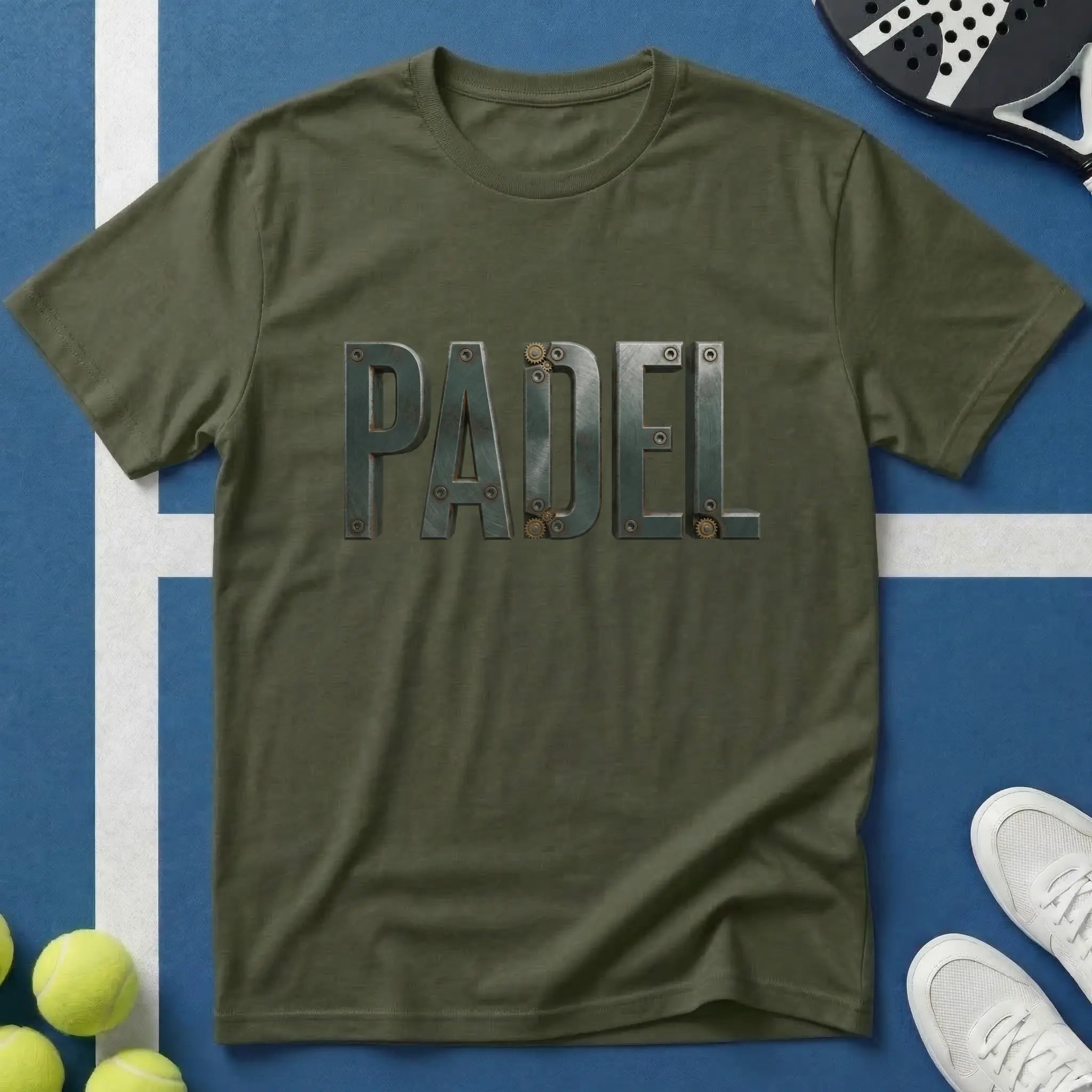 Padel 3D Metall T-Shirt