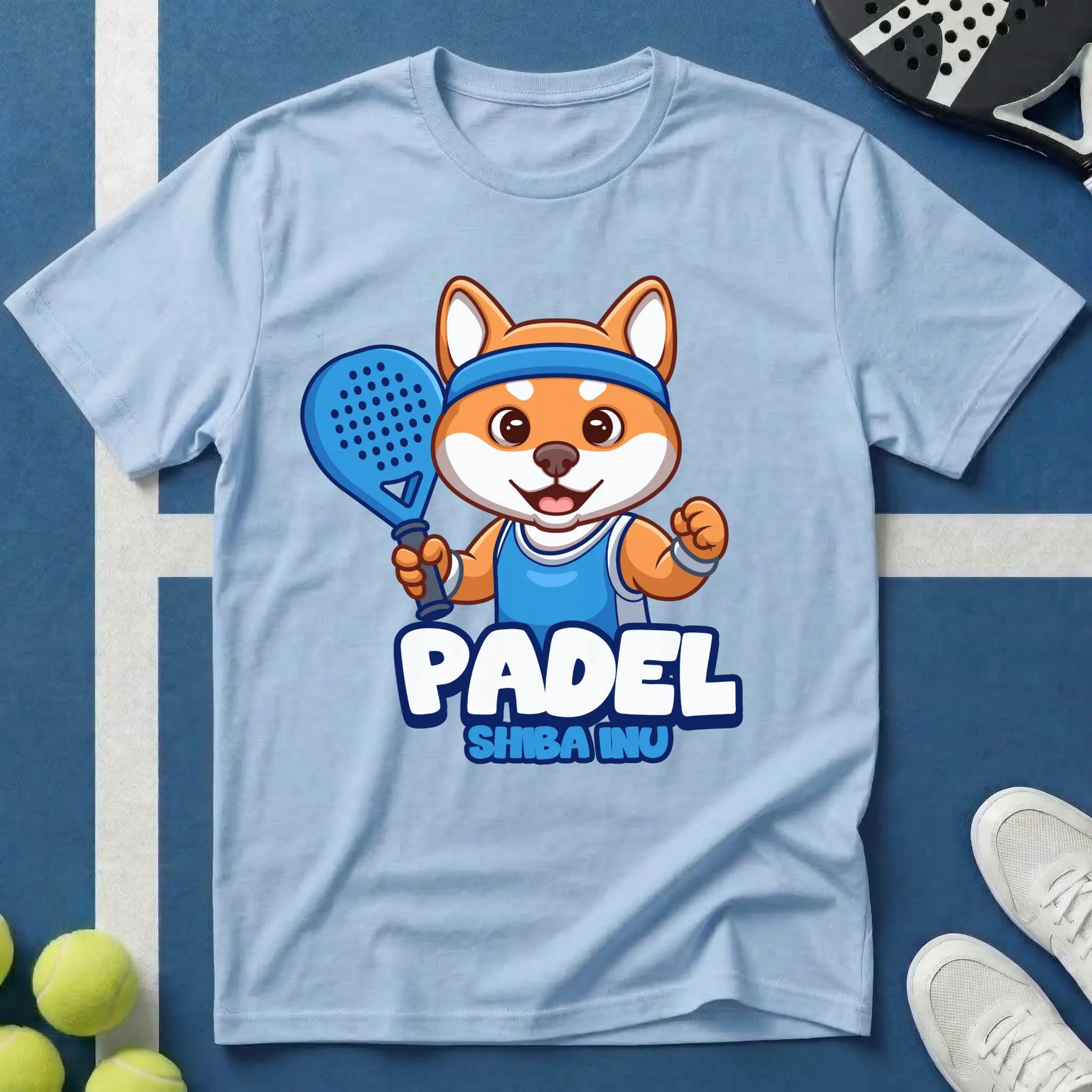 Padel Shiba Inu T-Shirt