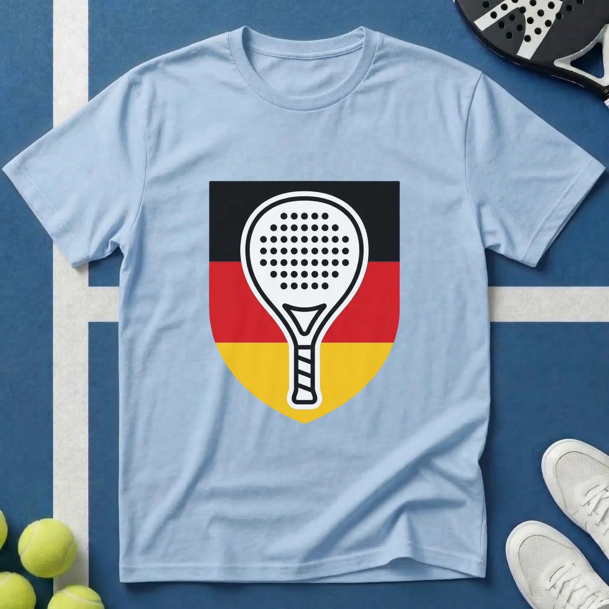 Padel in Deutschland Fahne T-Shirt