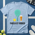 Padeln ist Vorbier Clip Art T-Shirt