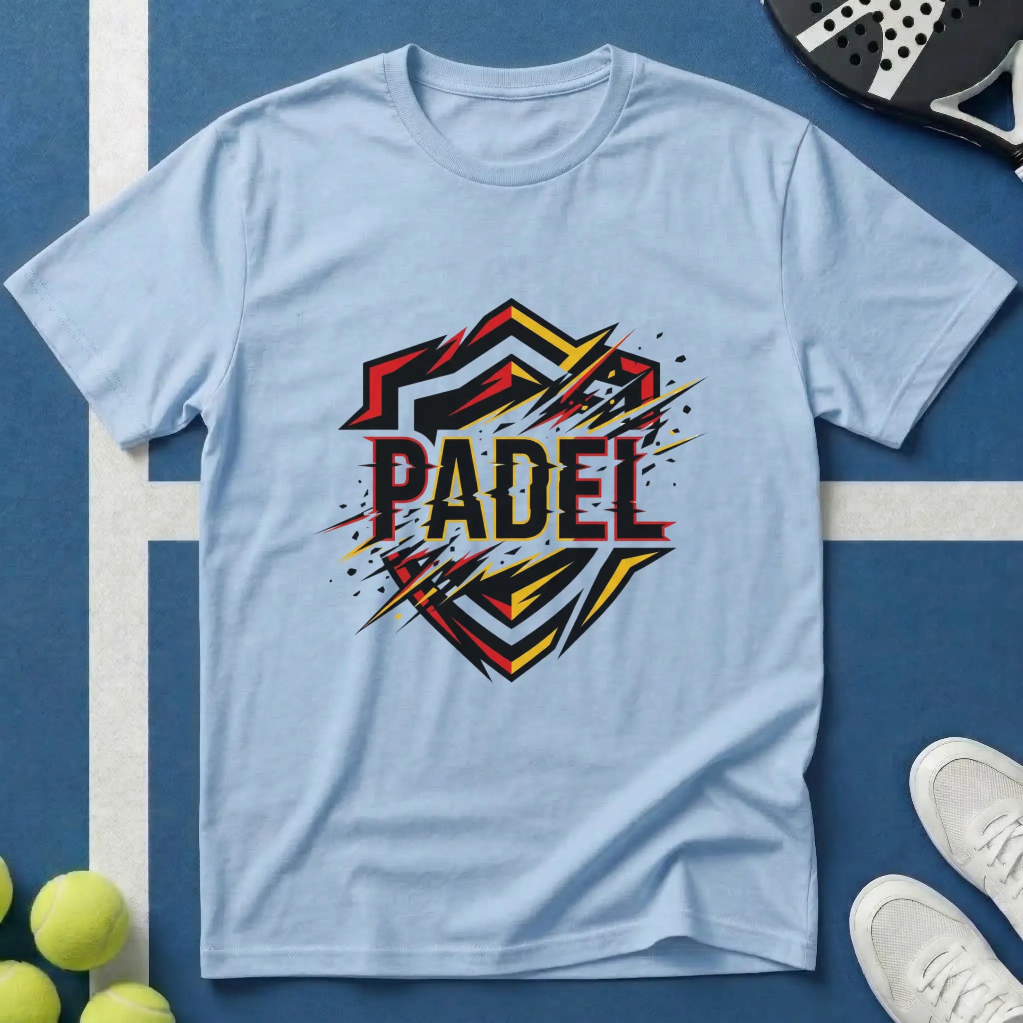 Padel Deutsches Wappenschild T-Shirt