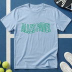 Alles Padel Grün Wavy Style T-Shirt