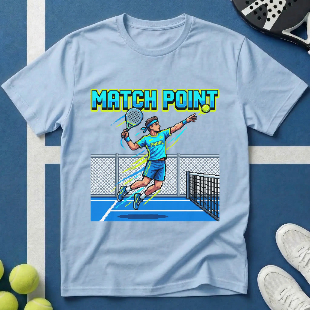 Padel Match Point Comic Style T-Shirt