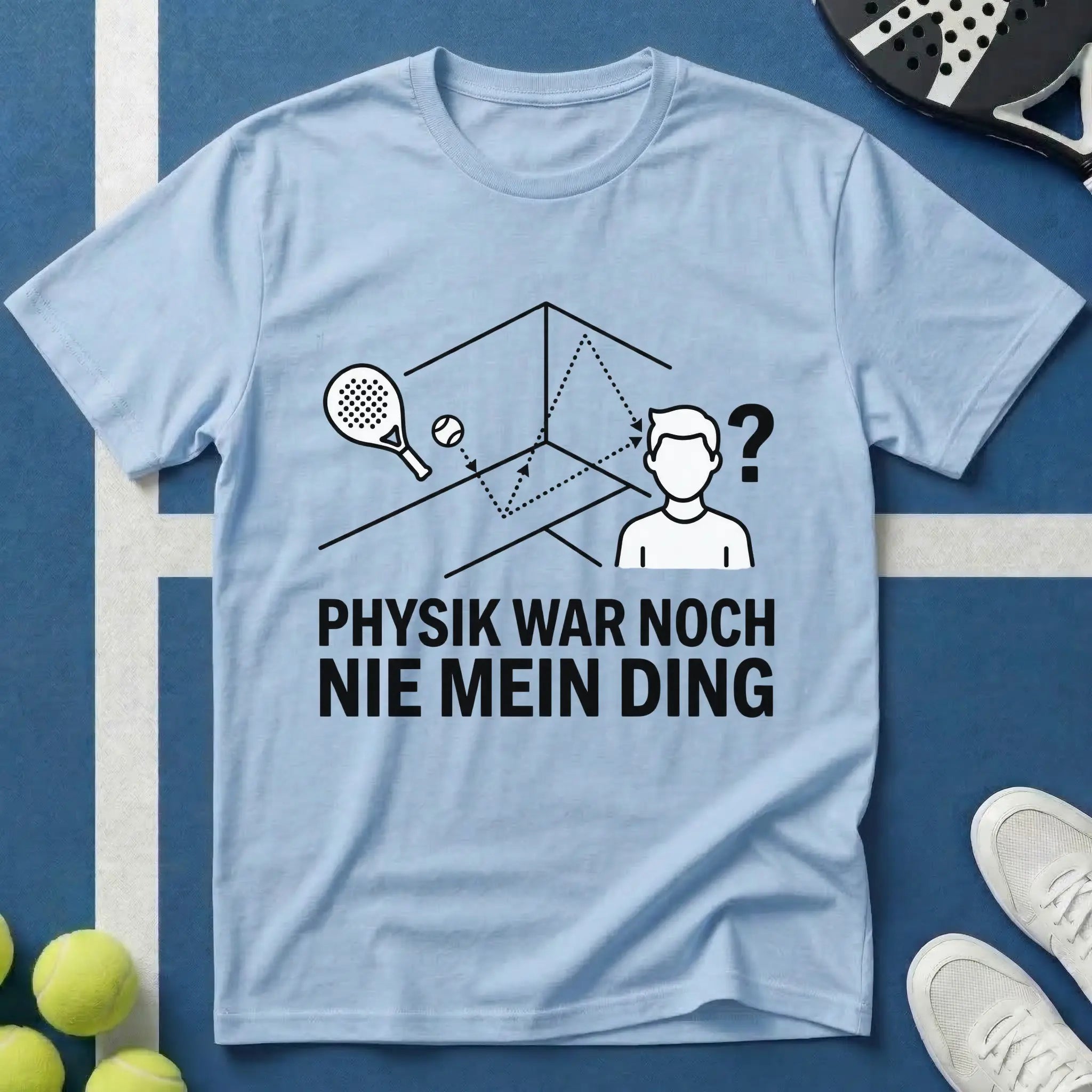 Padel Physik Niete T-Shirt