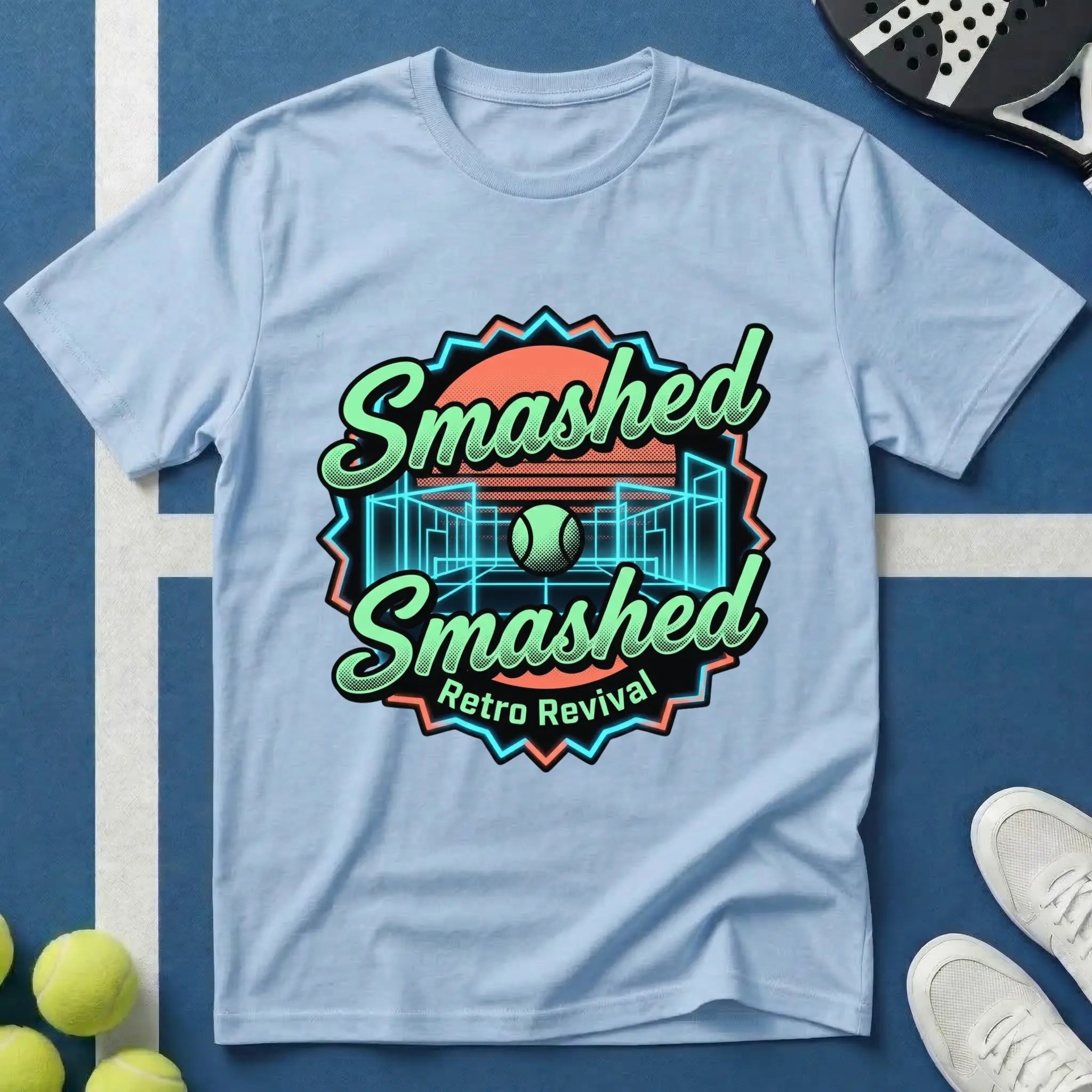 Padel Smashed Retro Revival T-Shirt