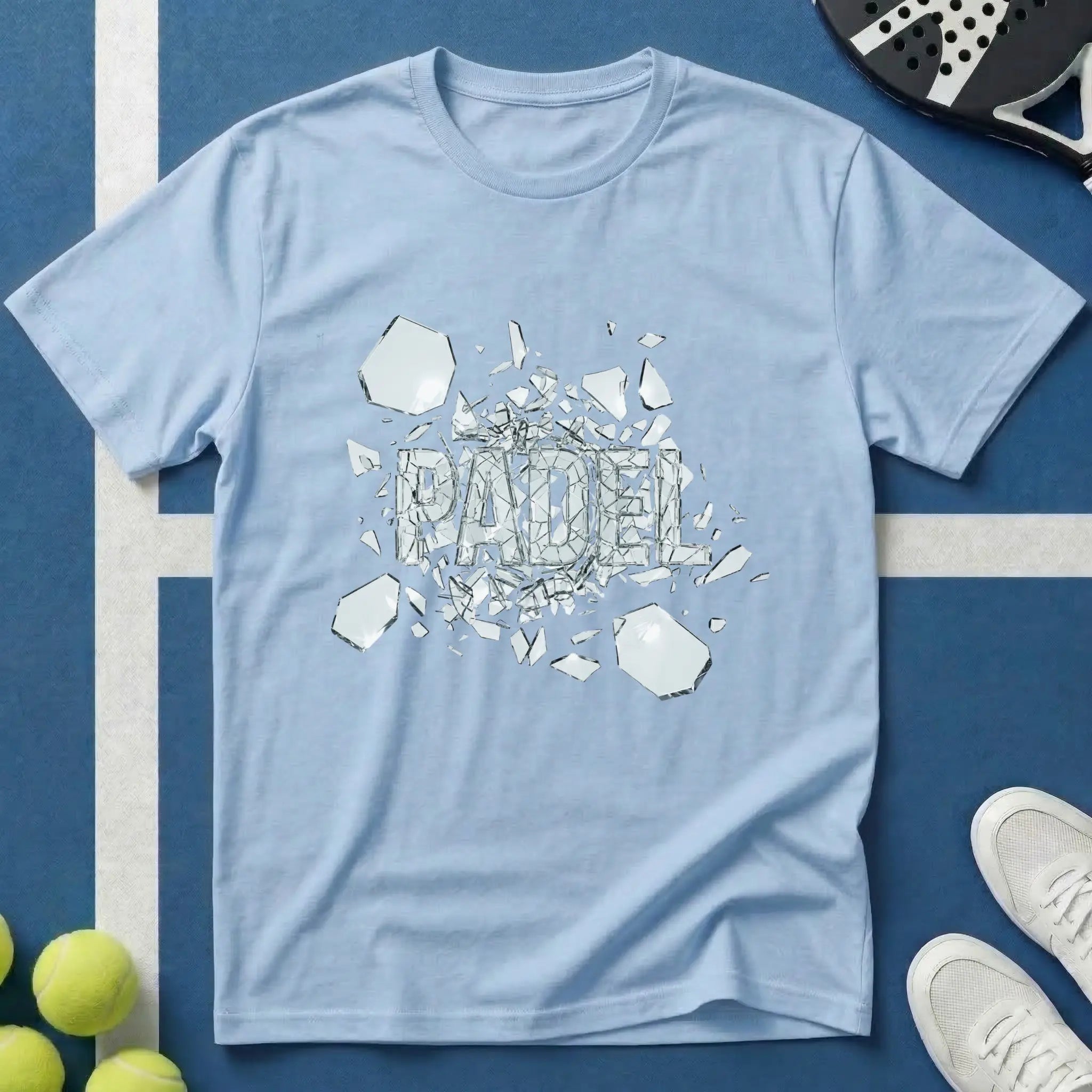 Padel Glassplitter T-Shirt