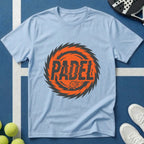 Padel Sägeblatt Emblem T-Shirt