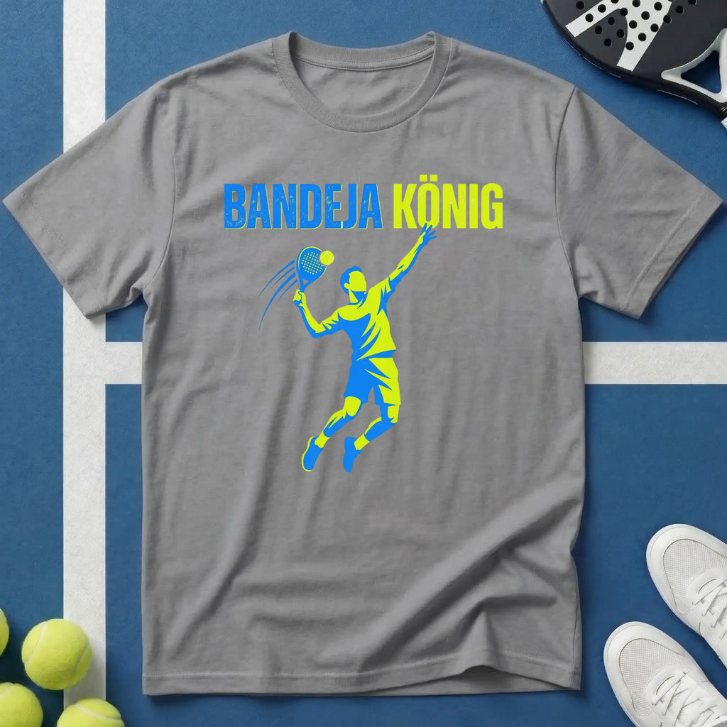 Bandeja König Pop Art Padel T-Shirt