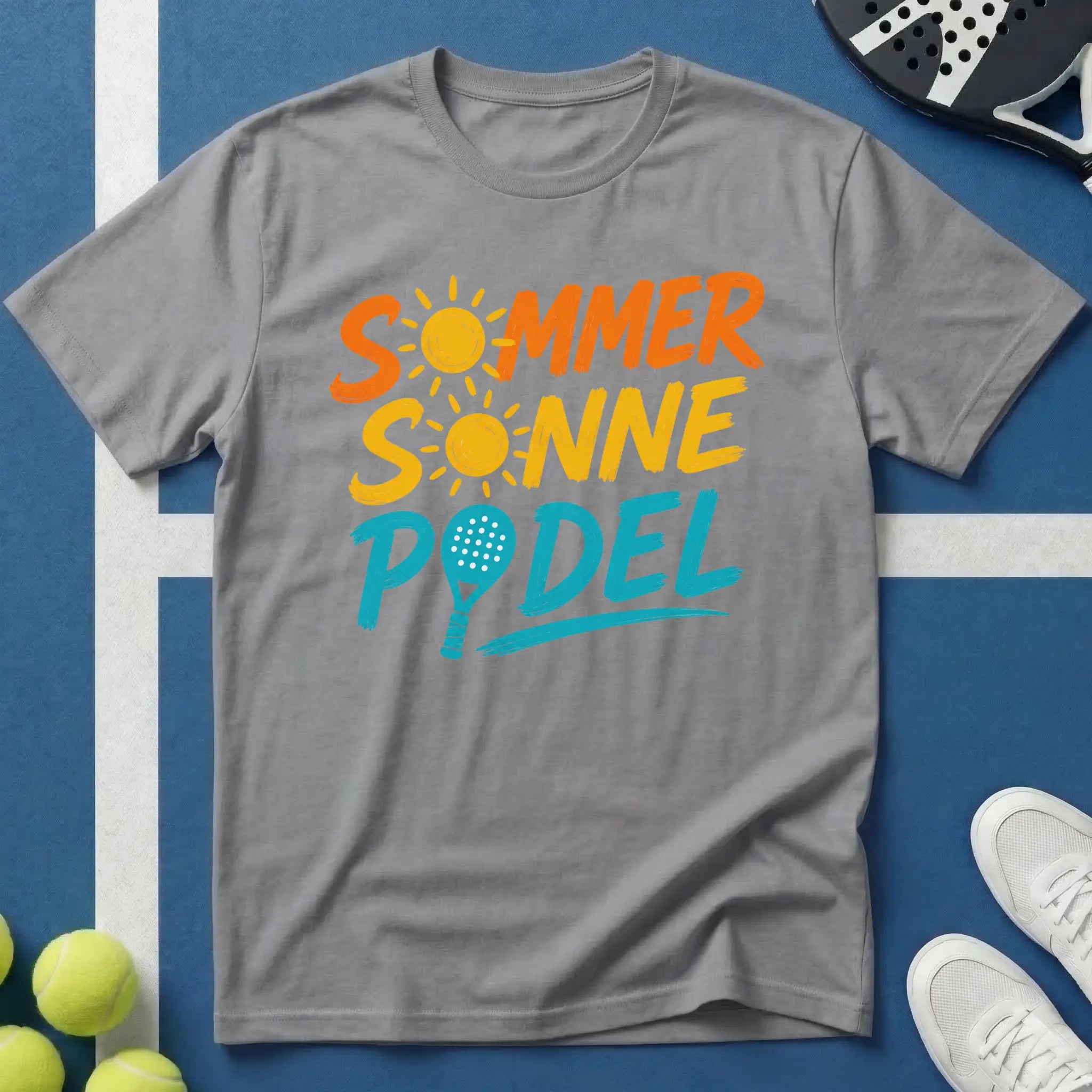 Sommer Sonne Padel v1 T-Shirt