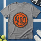 Padel Sägeblatt Emblem T-Shirt