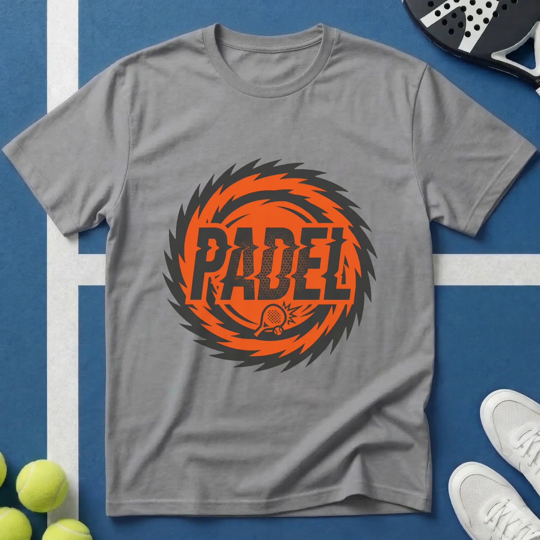 Padel Sägeblatt Emblem T-Shirt