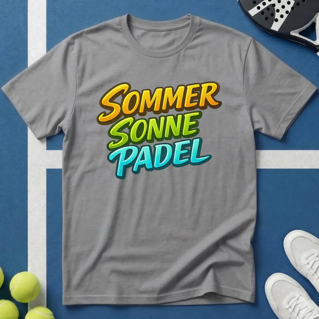 Sommer Sonne Padel V2 T-Shirt