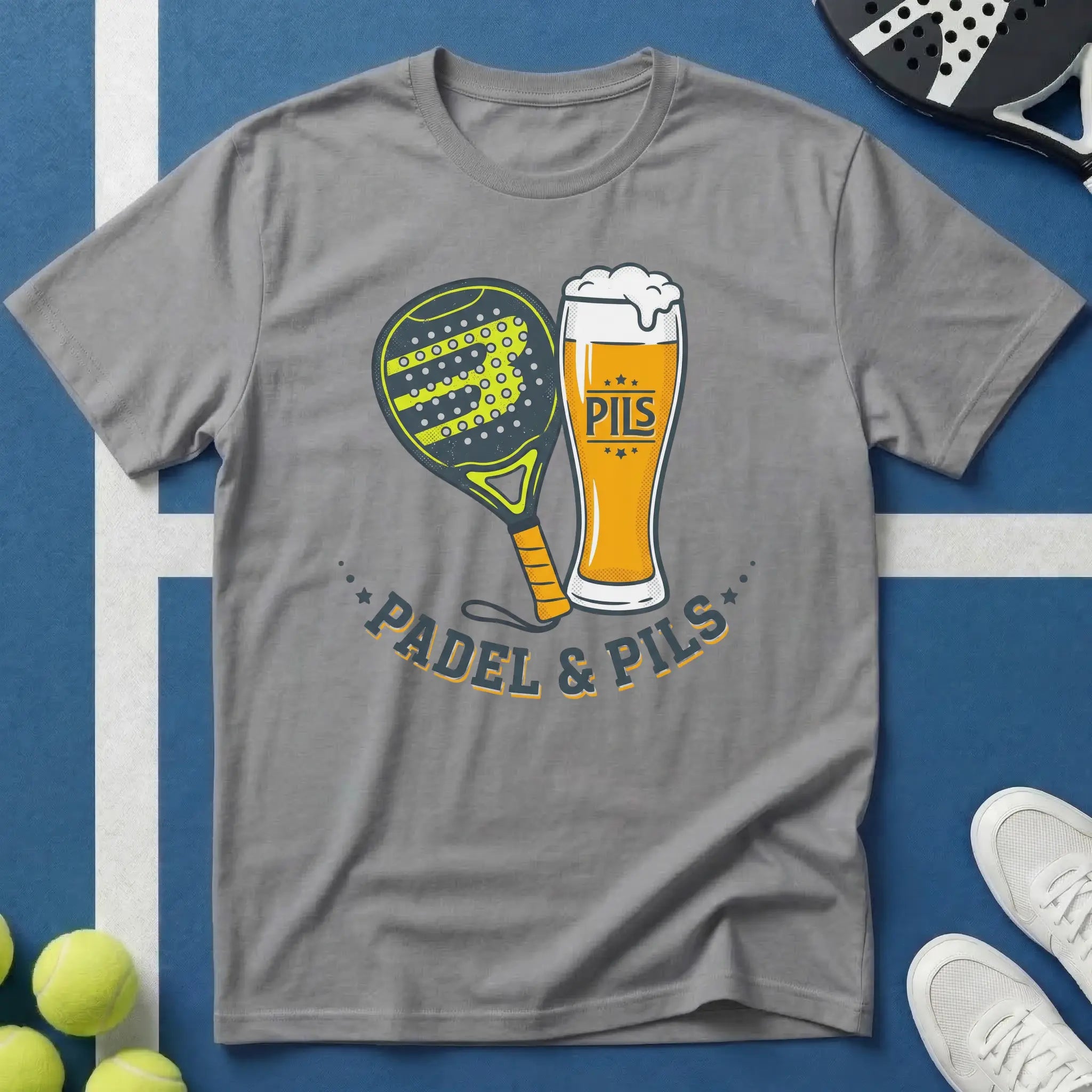 Padel und Pils T-Shirt
