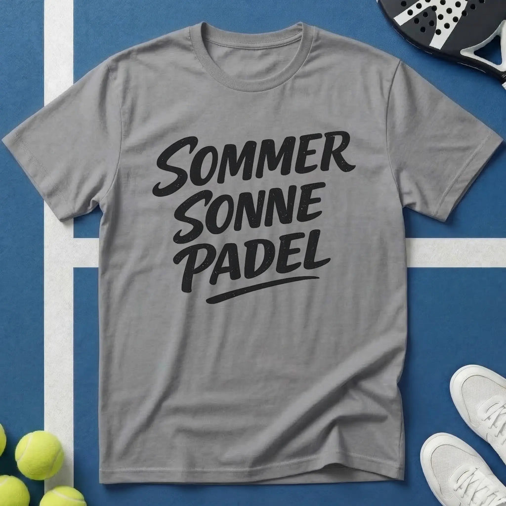 Sommer Sonne Padel v3 T-Shirt