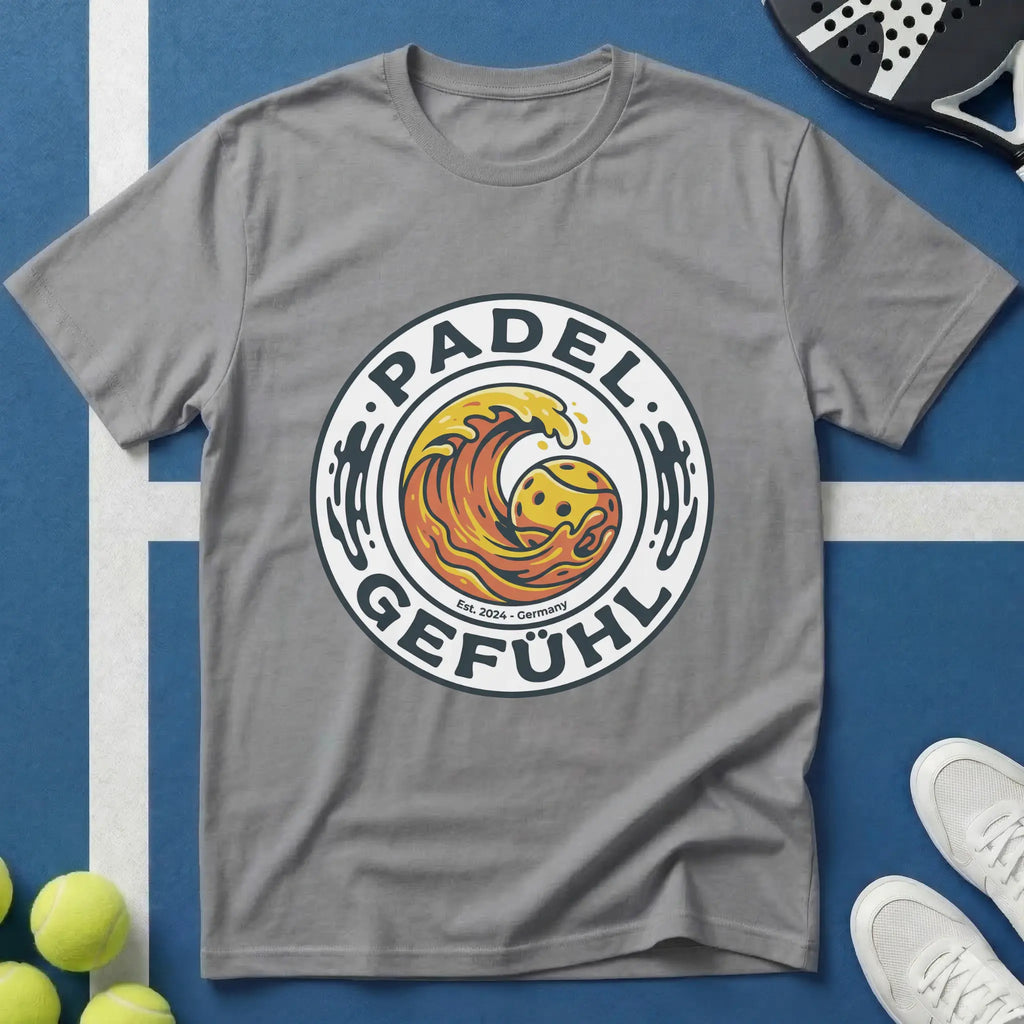 Padel Gefühl Emblem T-Shirt