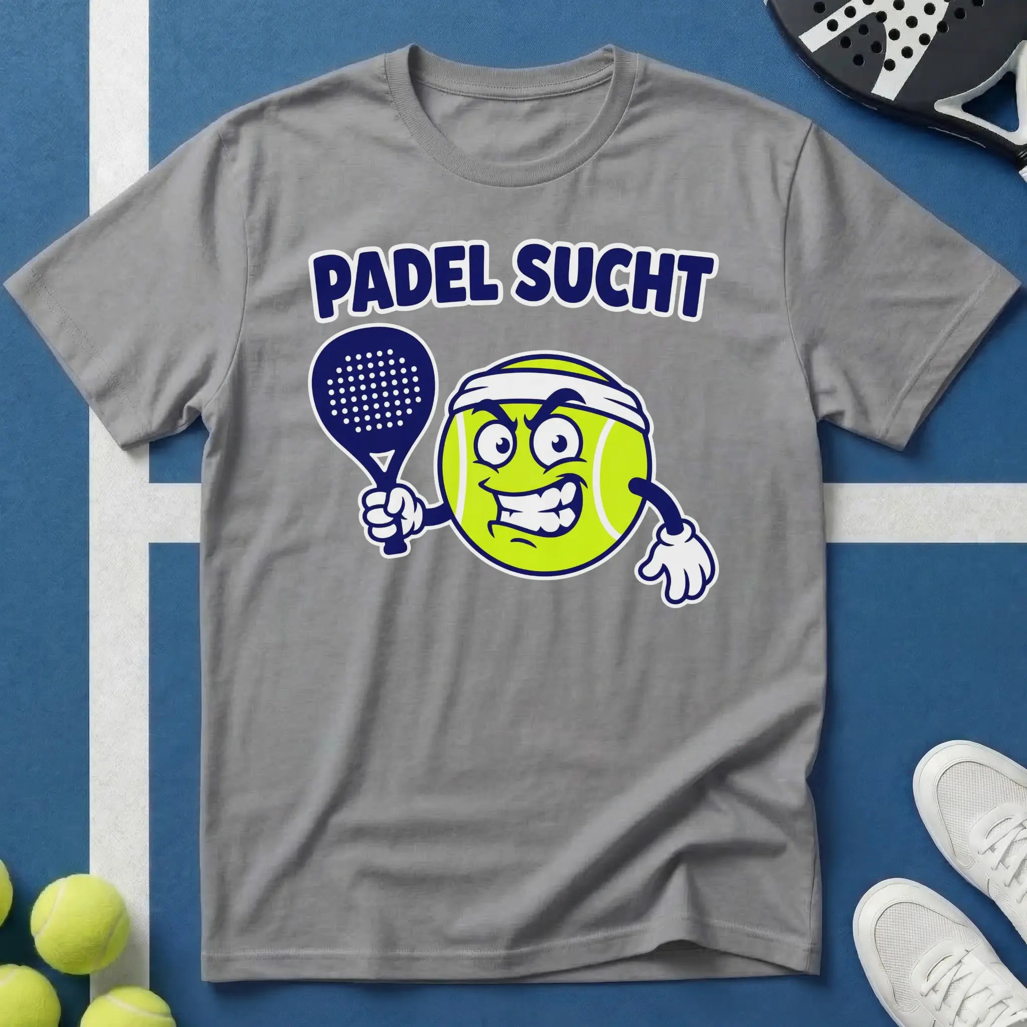 Padel Sucht Ball T-Shirt