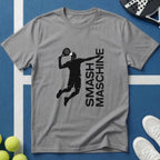 Smash Maschine Silhouette Padel T-Shirt