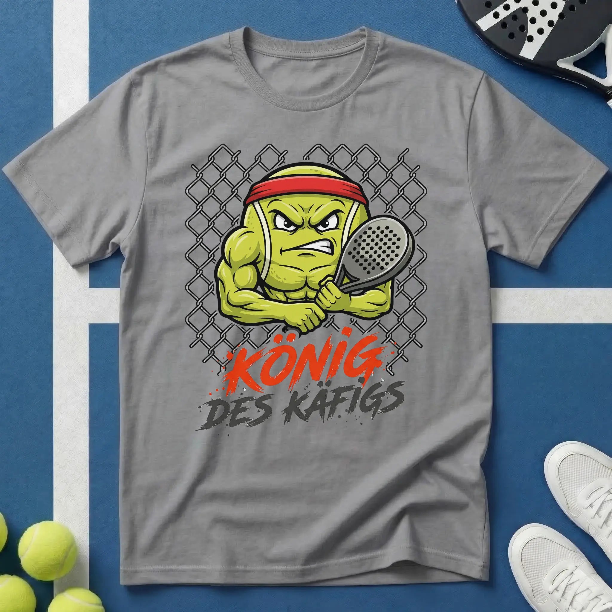 König des Königs Padel T-Shirt