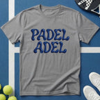Padel Adel 3D Bubble Schrift T-Shirt