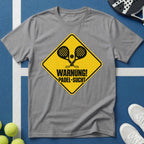 Warnung Padel-Sucht T-Shirt