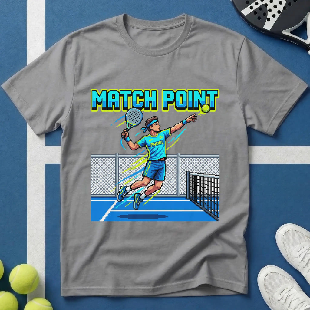 Padel Match Point Comic Style T-Shirt